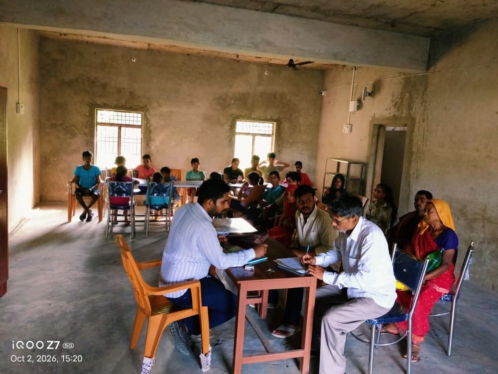 पंचायत भवन में कार्य — 2 अक्टूबर 2026